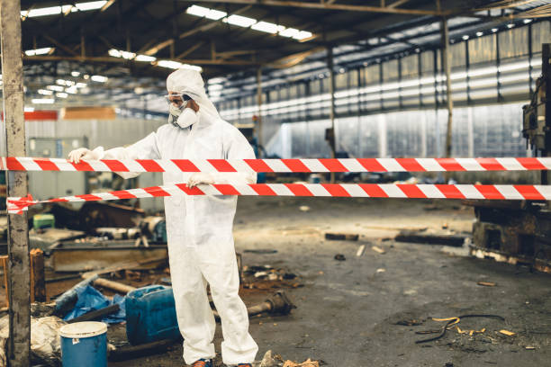 Professional Hoarding Cleanup technician working in Henefer, UT